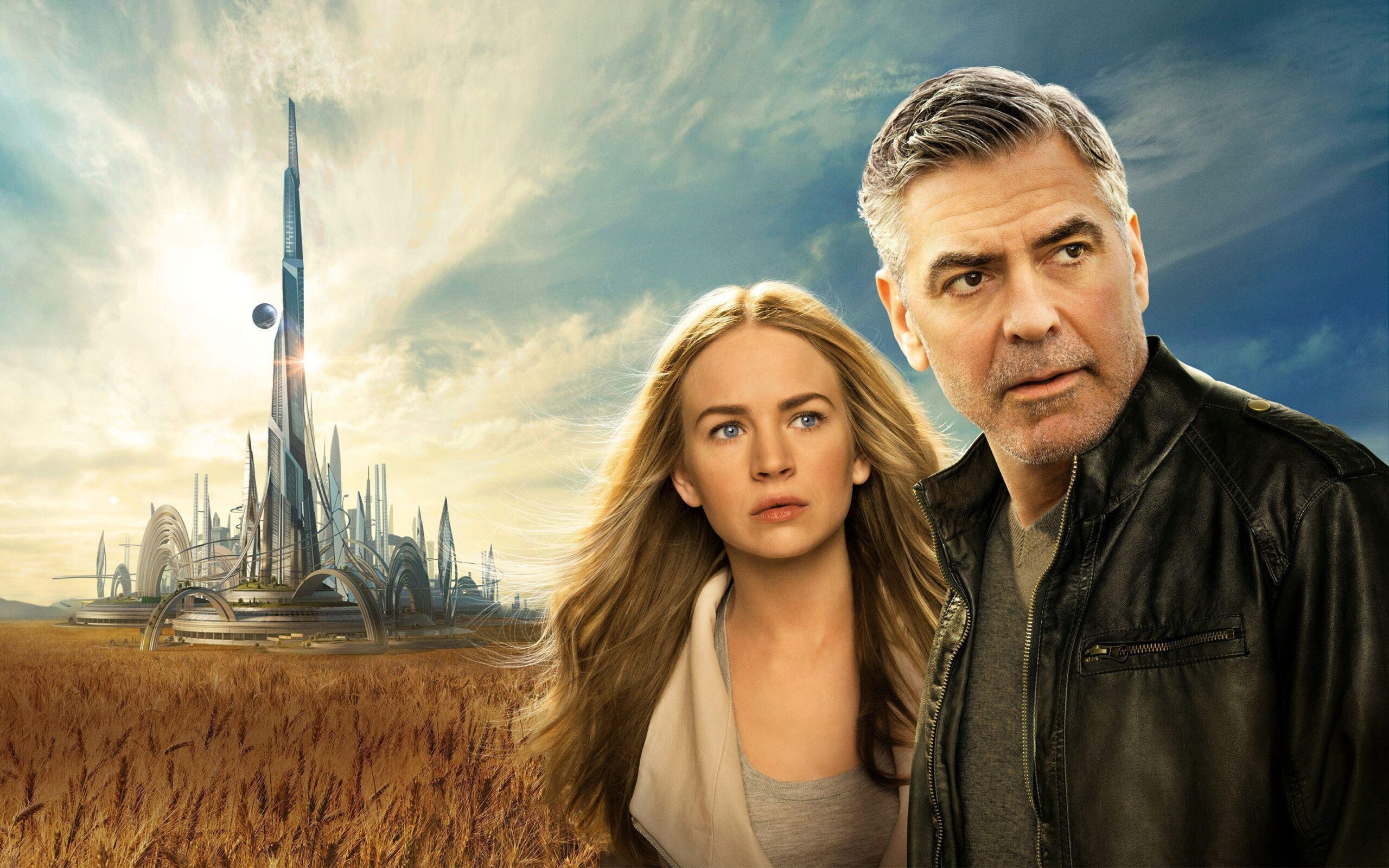 Britt Robertson George Clooney Tomorrowland Wallpapers