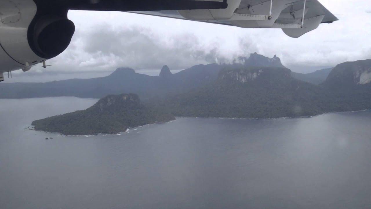 Sao Tome and Principe. Flight from Sao Tome to Principe