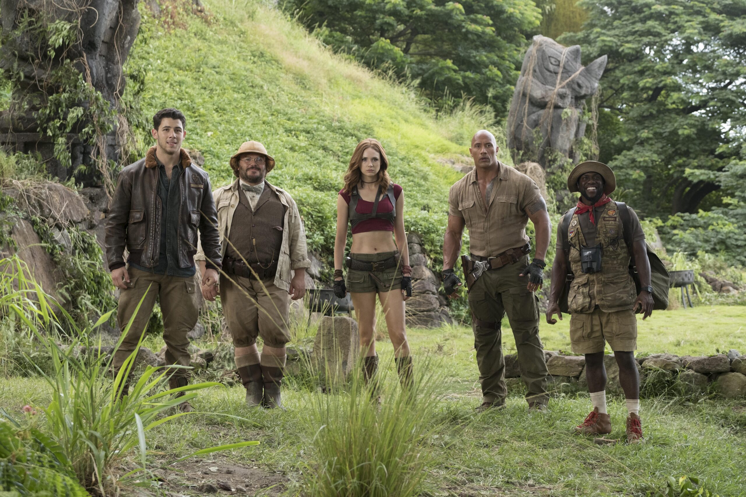 Jumanji Welcome To The Jungle Cast 5k, HD Movies, 4k Wallpapers