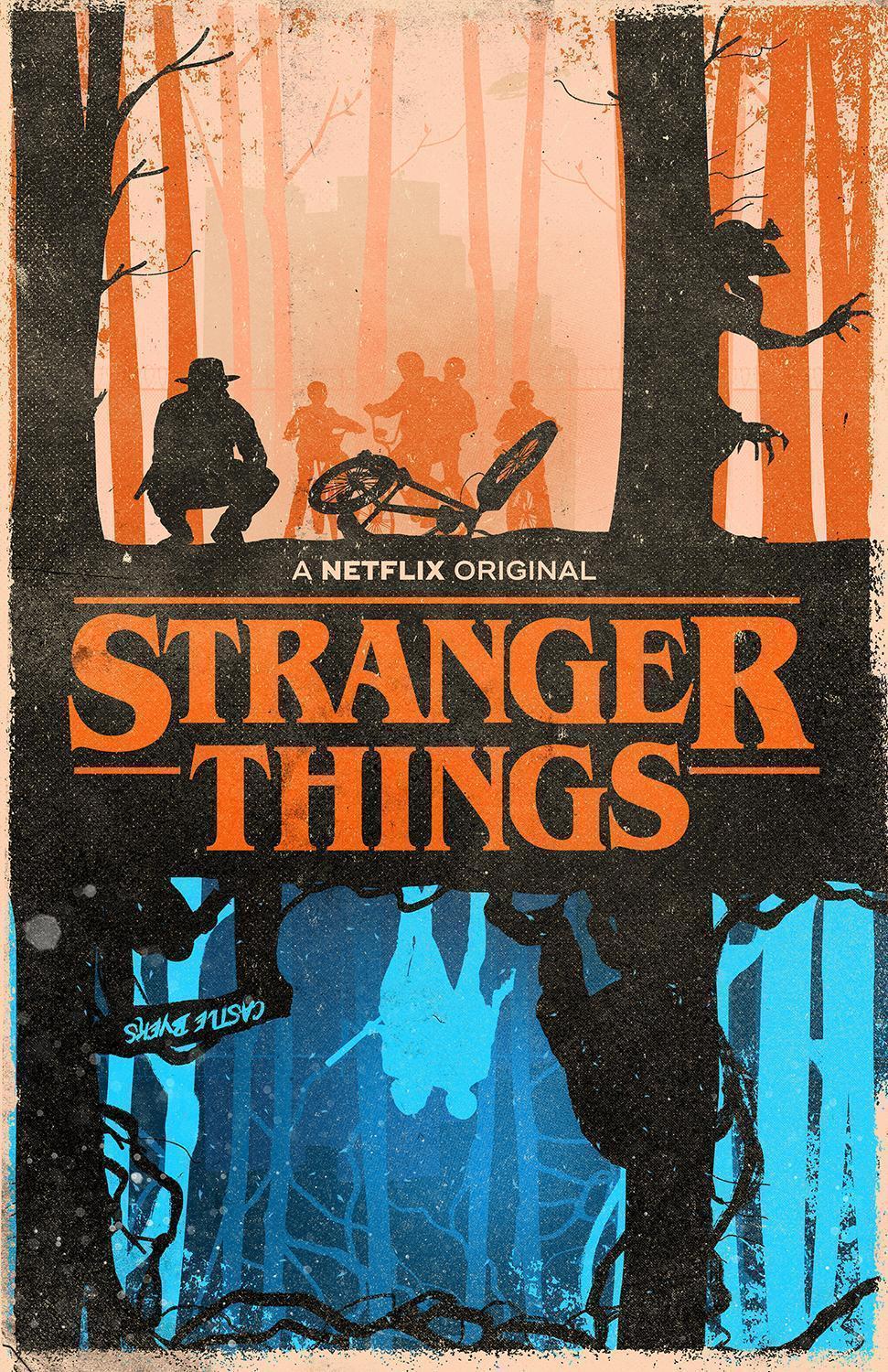 I made a Stranger Things Poster : Fantasy