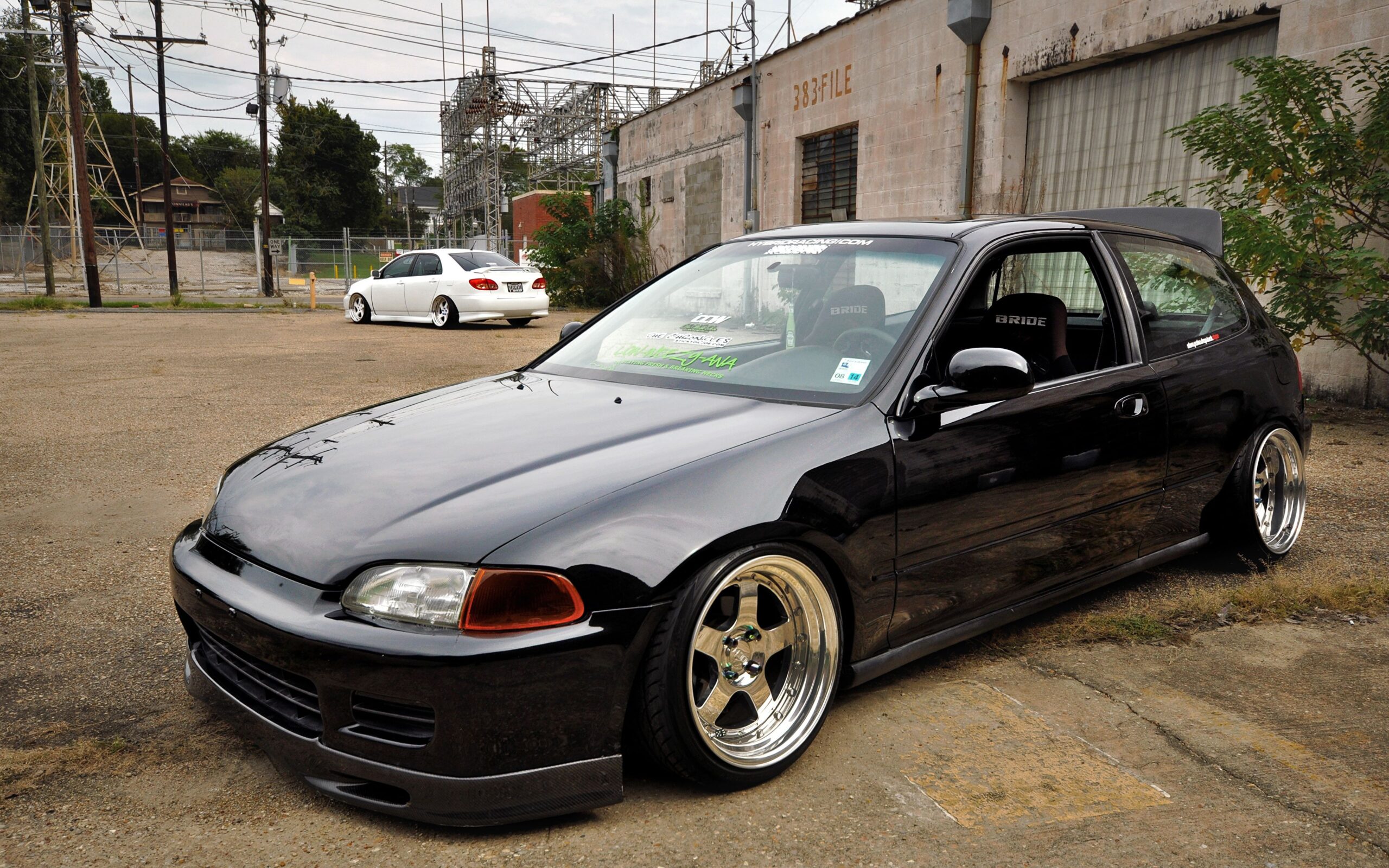 Photos Honda Civic eg6 Stance BellyScrapers Low CCW Black