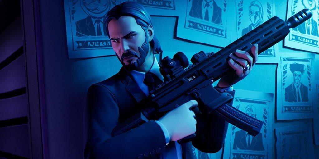 John Wick skin Fortnite wallpapers