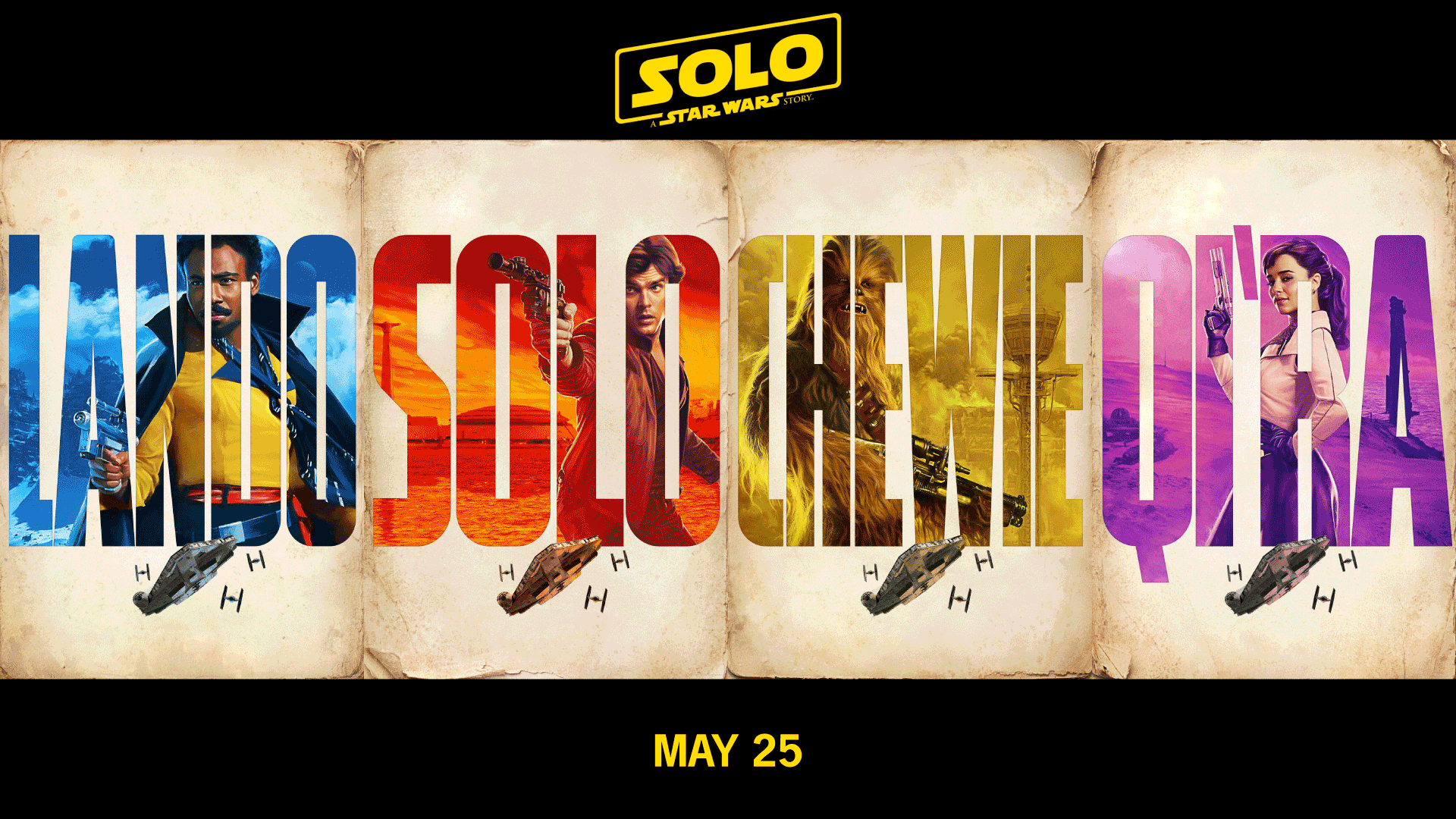 New character poster for Solo: A Star Wars Story! : StarWars