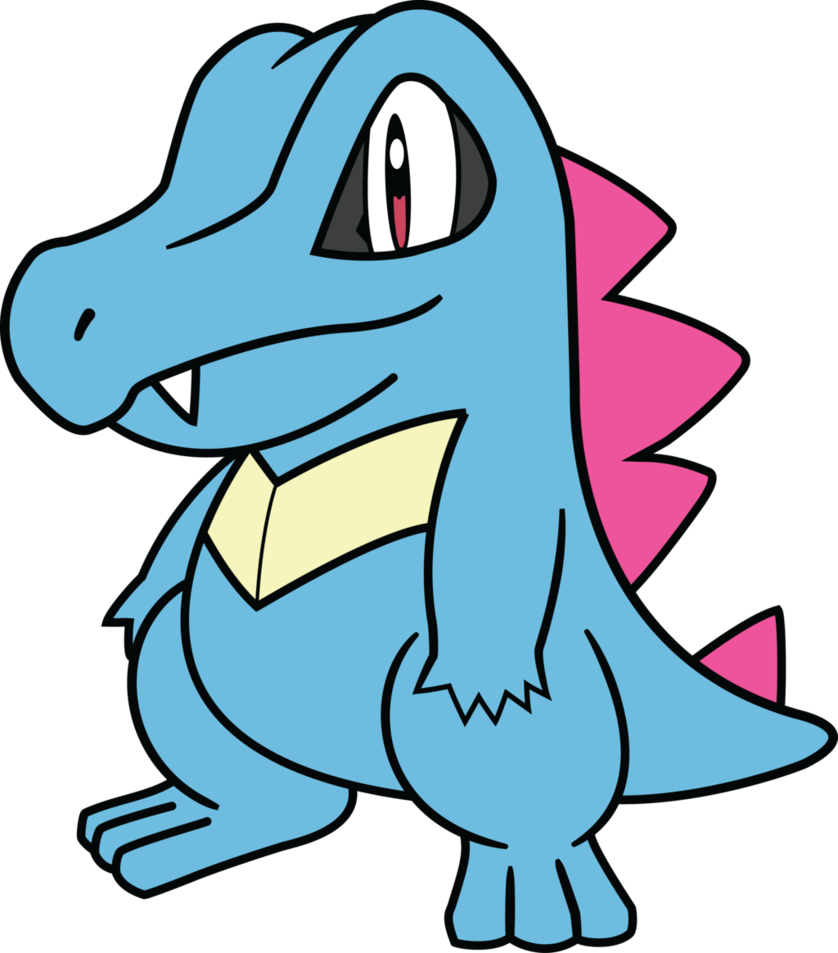 Pokemon Vectors: Totodile by Varuuna