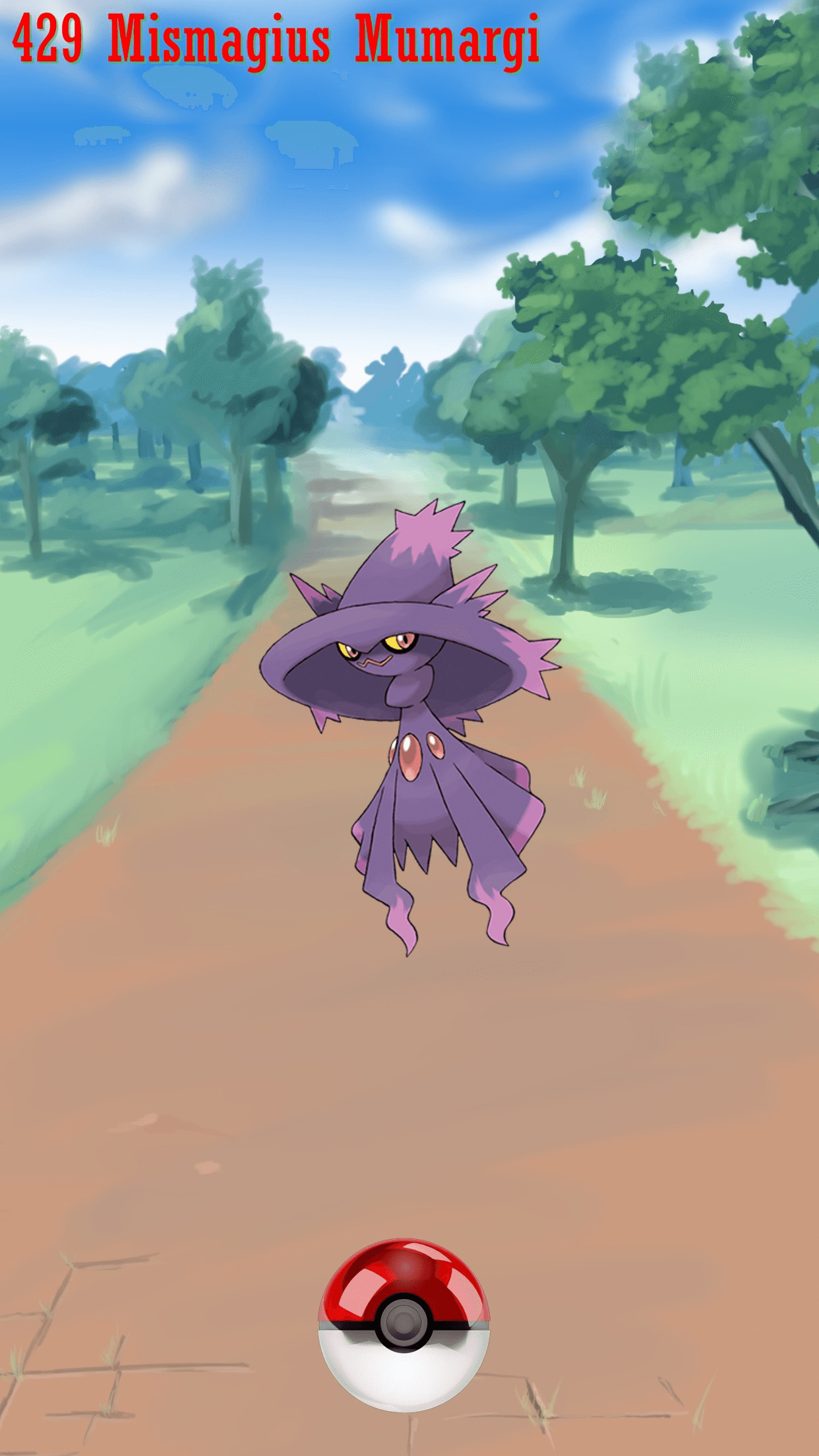 429 Street Pokeball Mismagius Mumargi