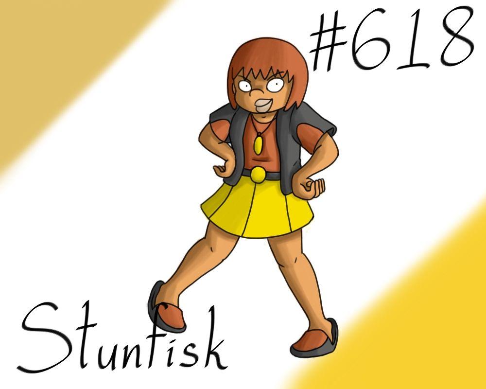 Pokemon Gijinka Project 618 Stunfisk by JinchuurikiHunter