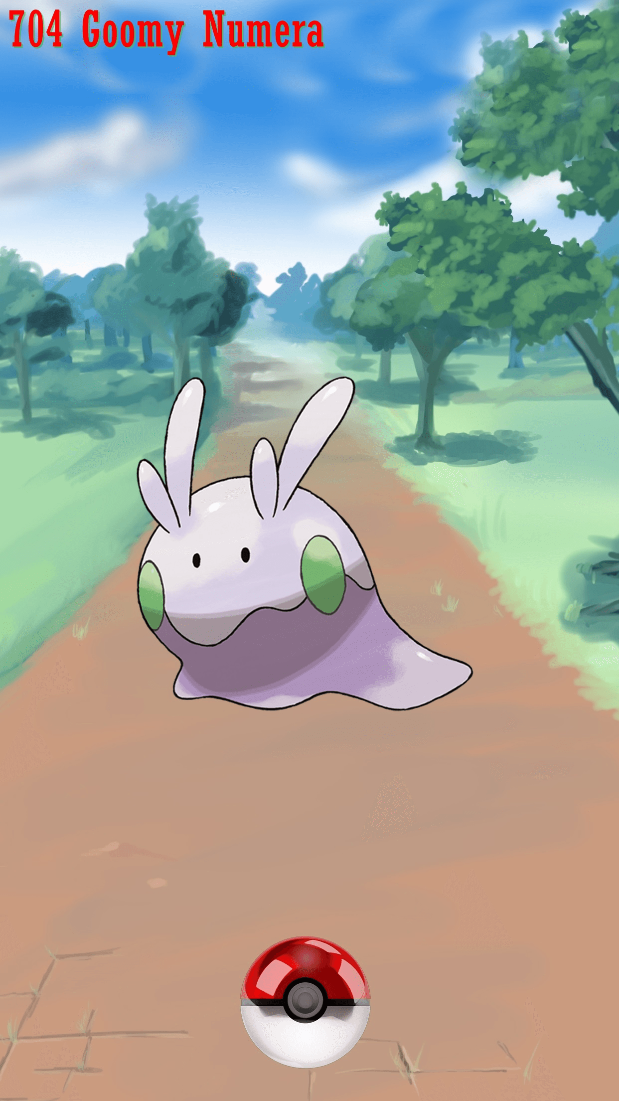 704 Street Pokeball Goomy Numera