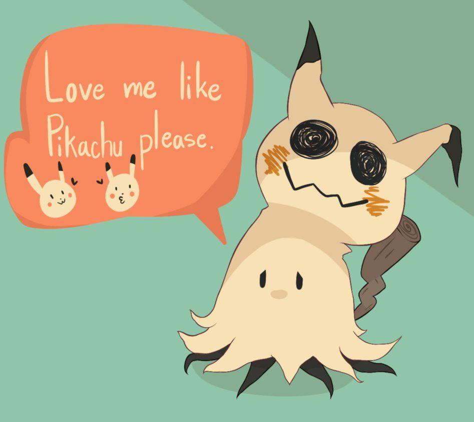 Mimikyu by LOUISalem