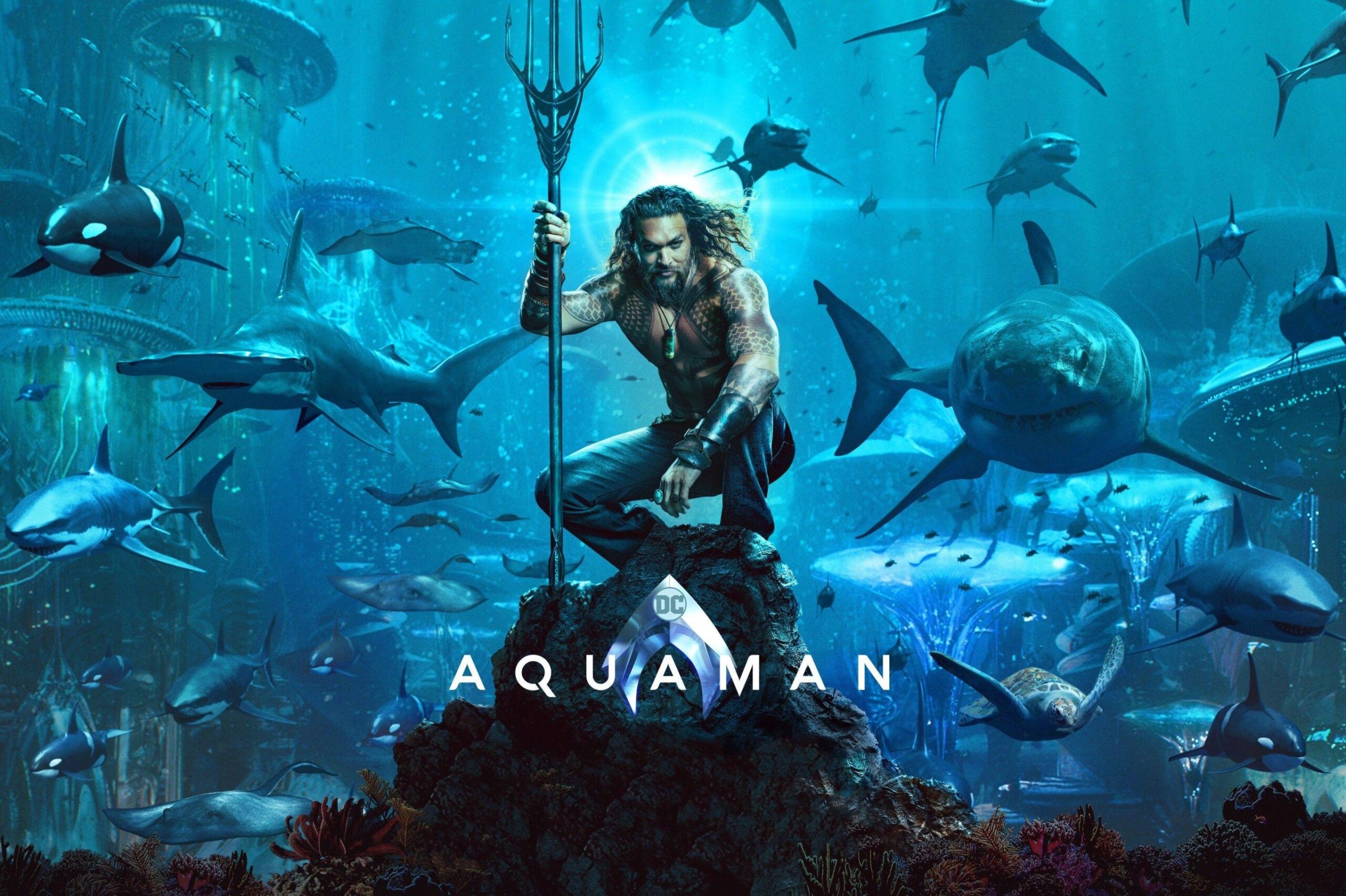 Download Aquaman 2018, Underwater Wallpapers