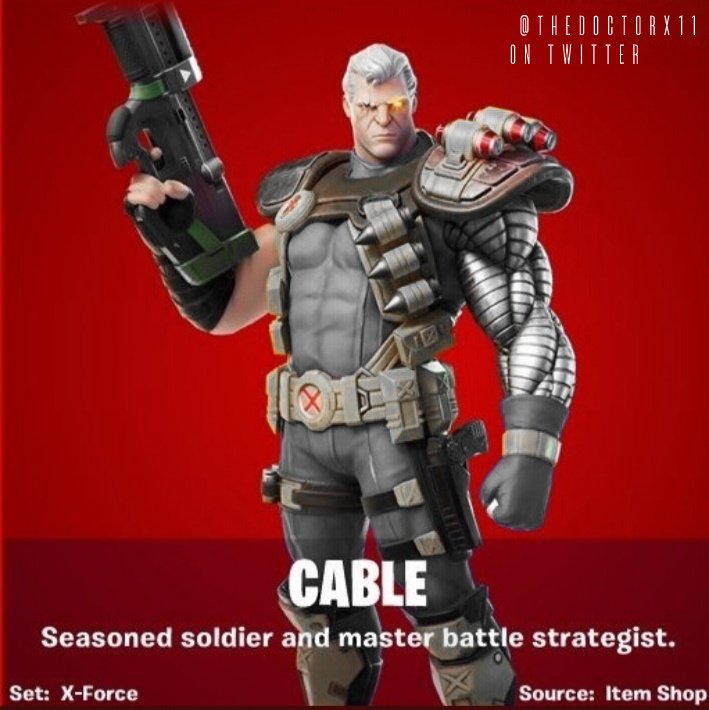 Cable Fortnite wallpapers