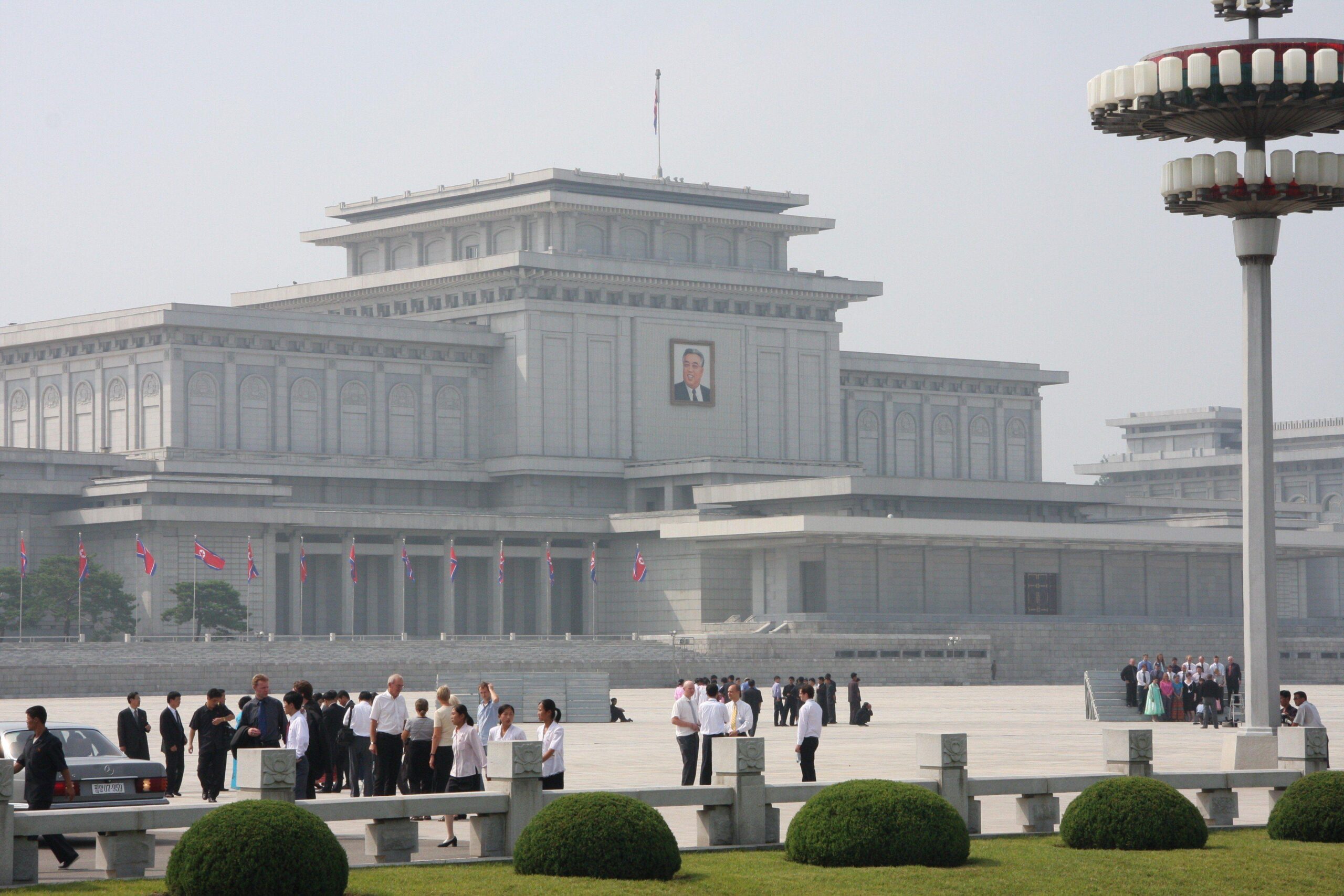 Kumsusan Memorial Palace Pyongyang North Korea building wallpapers