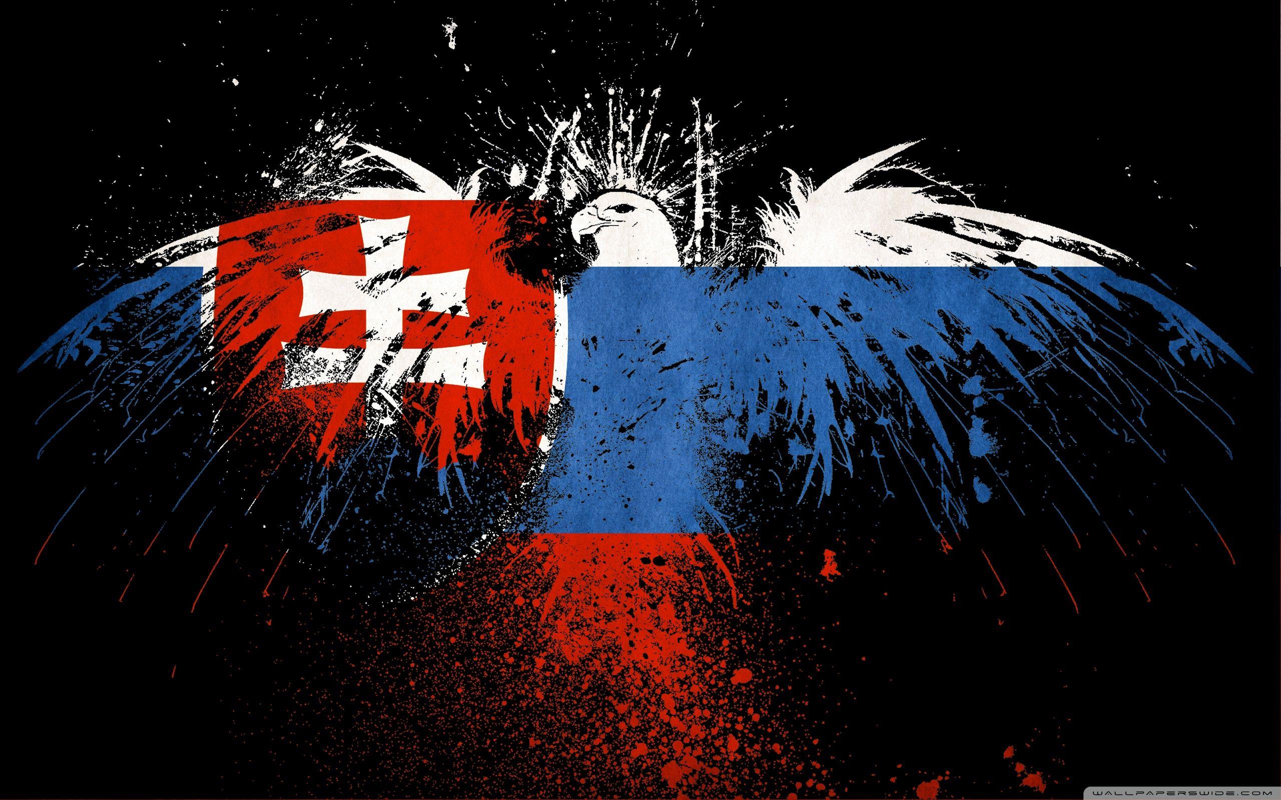 Grunge Flag Of Slovakia ❤ 4K HD Desktop Wallpapers for 4K Ultra HD