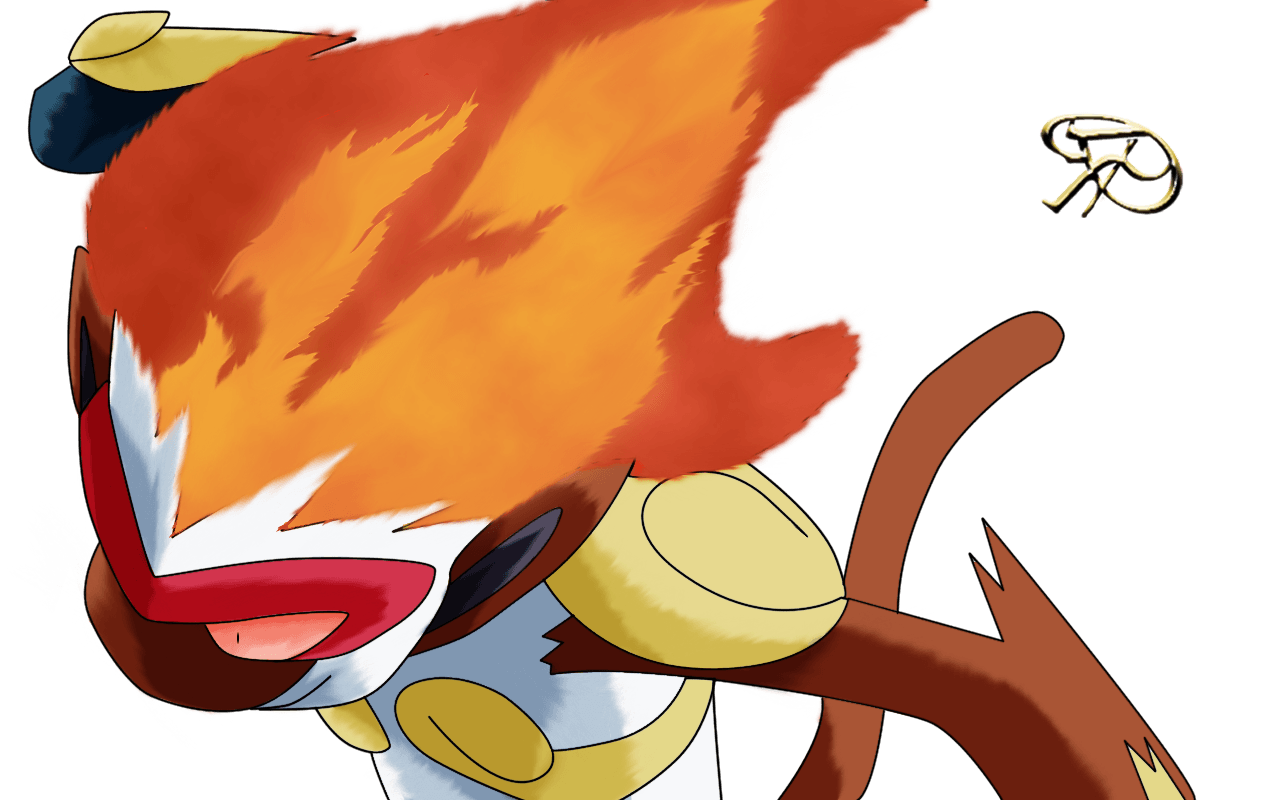 Trace: Ash’s Infernape by brignan