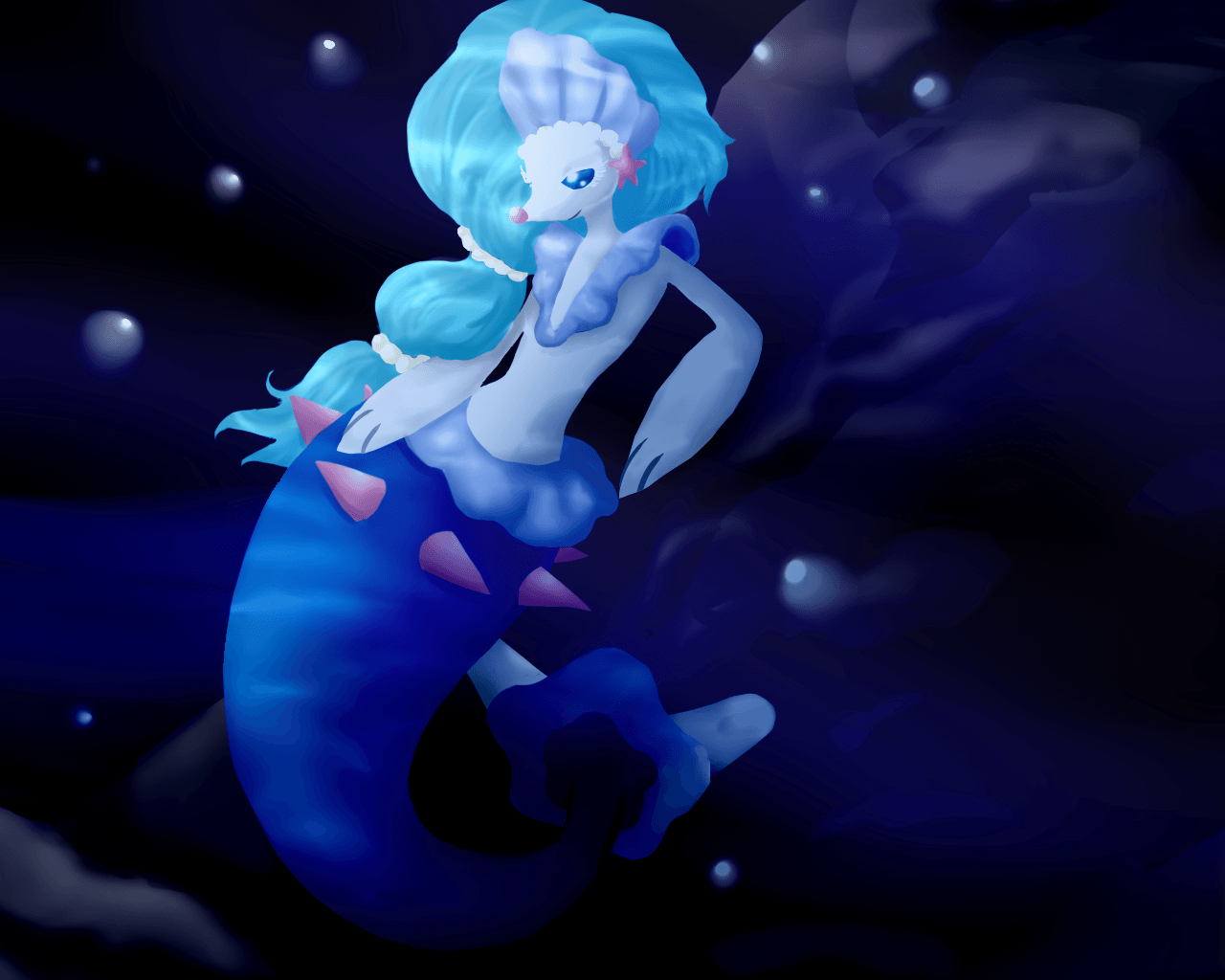 Primarina underwater by jubaloba