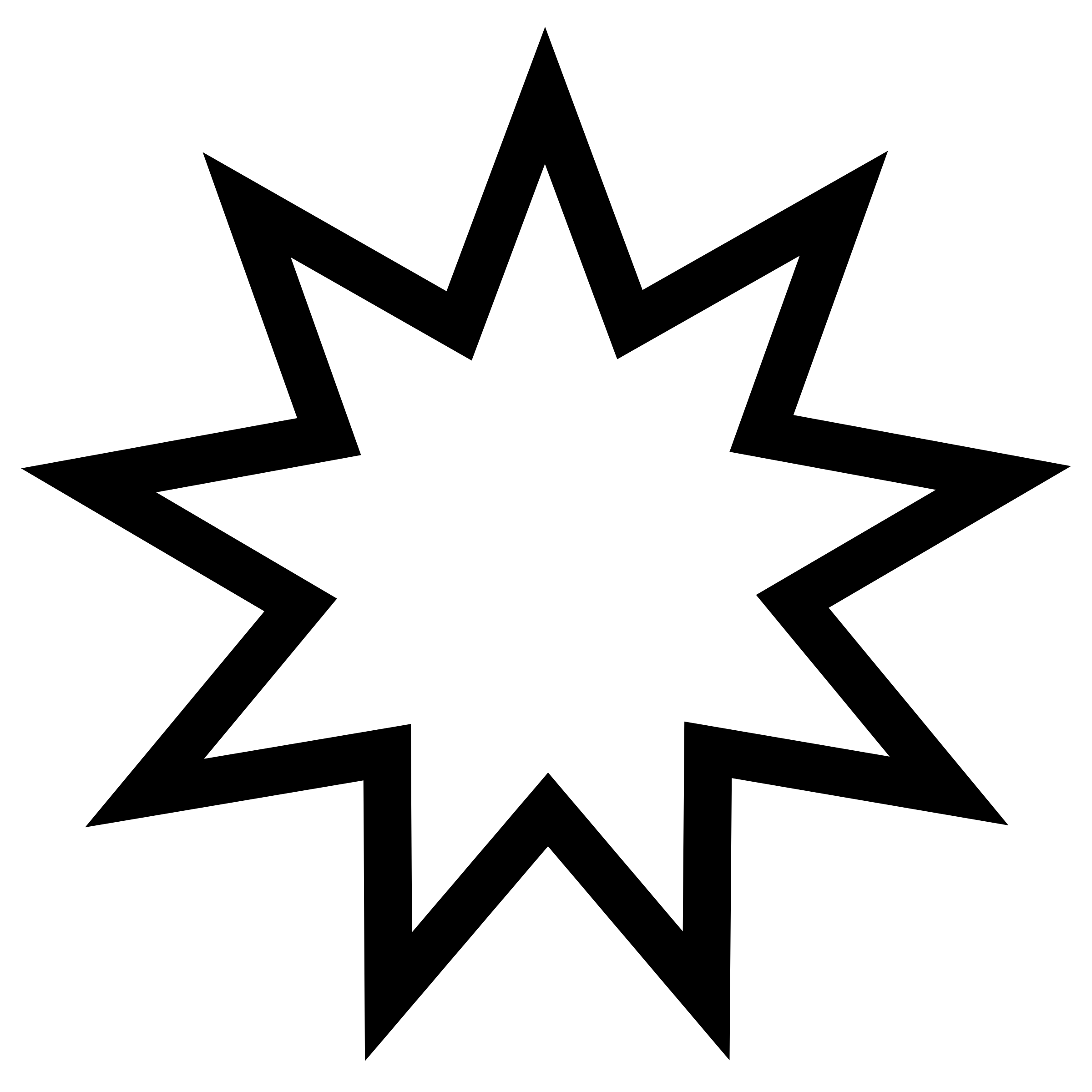 4 point star graphic download