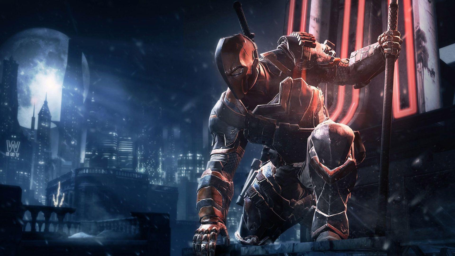 Arkham Origins Deathstroke Wallpapers