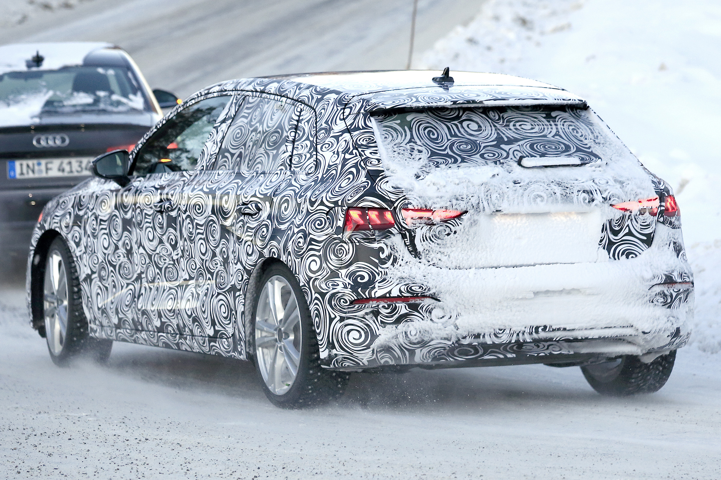 New 2019 Audi A3 spied again in sporty “S” guise