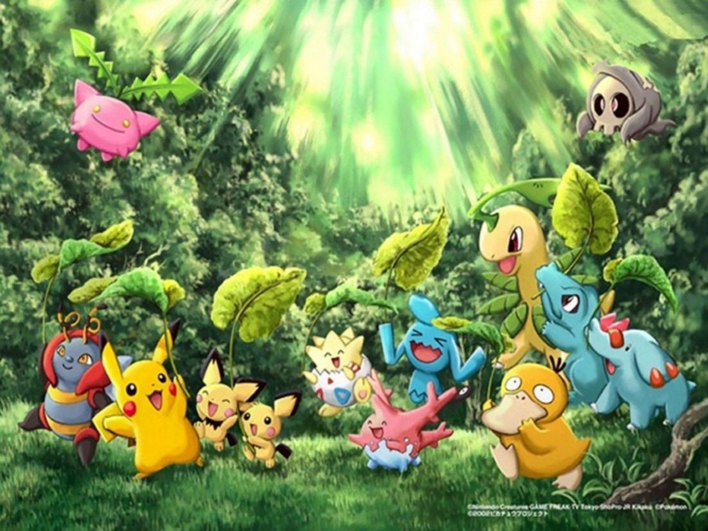 Pokemon HD Wallpapers 1080P Widescreen