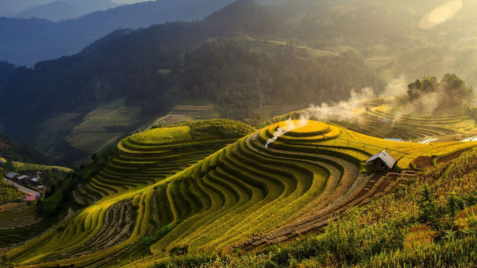 Rice Terraces Mountain Wallpapers New 31 Best Banaue Rice Terraces