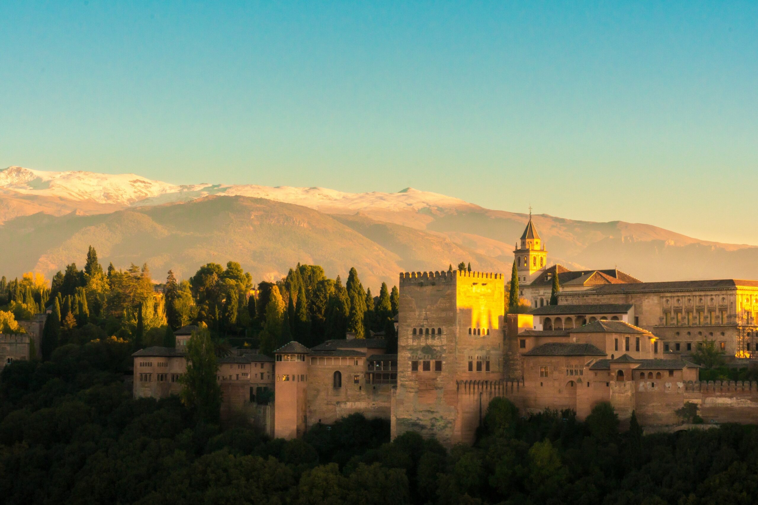 alhambra and sierra nevada 4k wallpapers and backgrounds