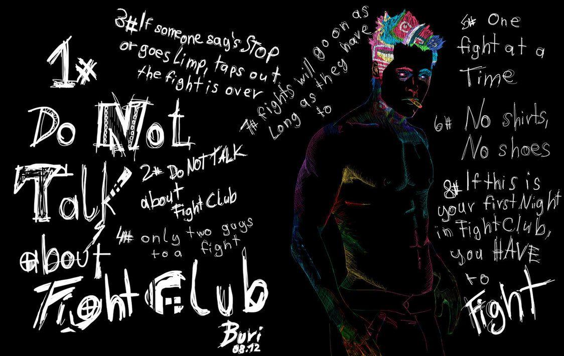 Fight Club Rules Wallpapers