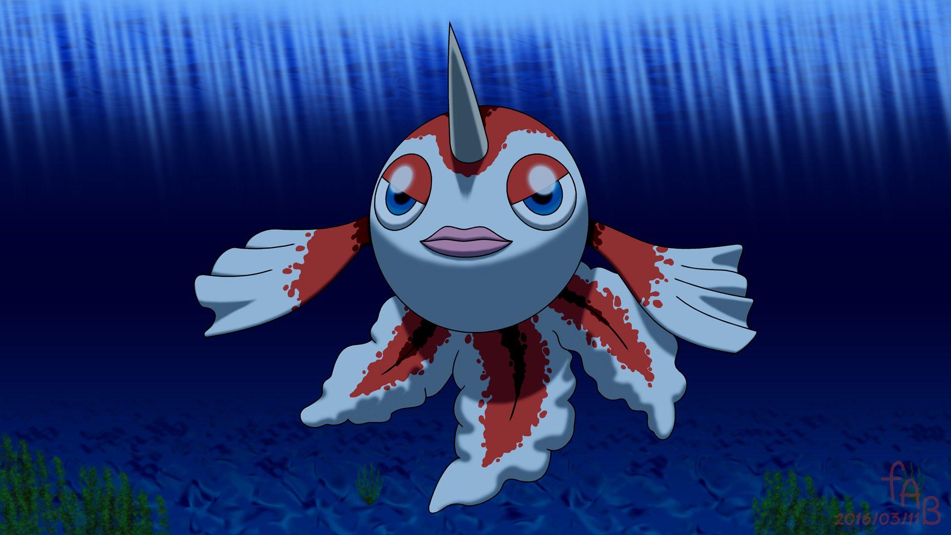 Goldeen > Sneasel Plushie!