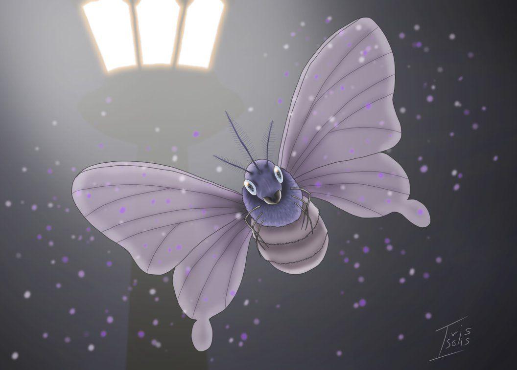 049 Venomoth by ayameiris