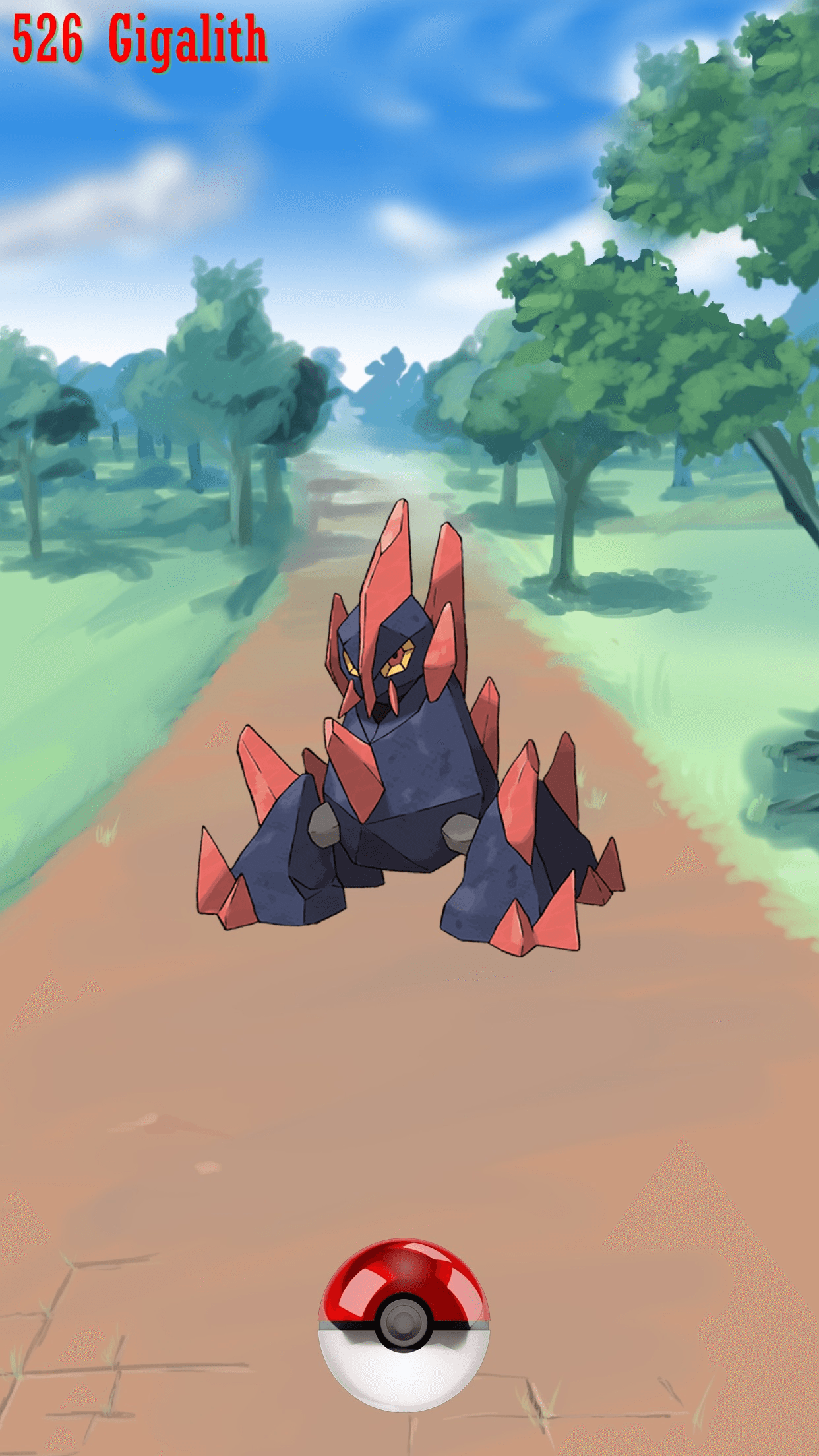 526 Street Pokeball Gigalith