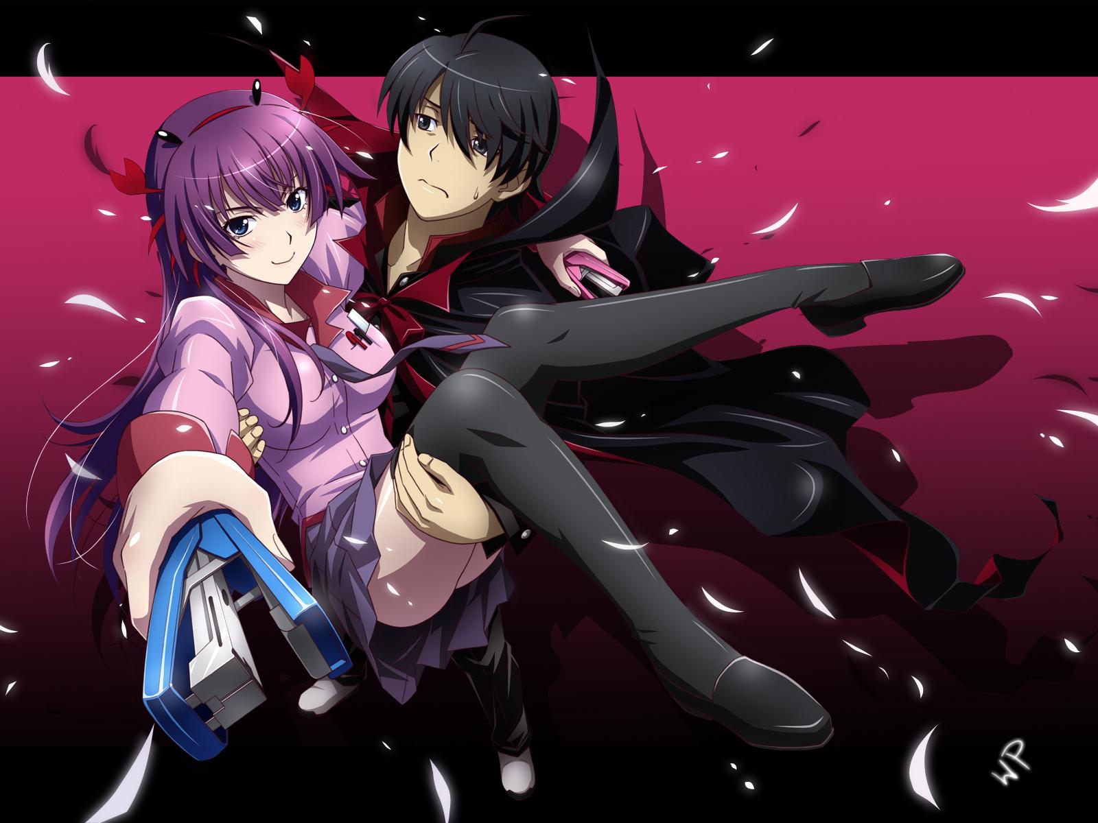 Koyomi Araragi And Hitagi Senjougahara Best Wallpapers 26307