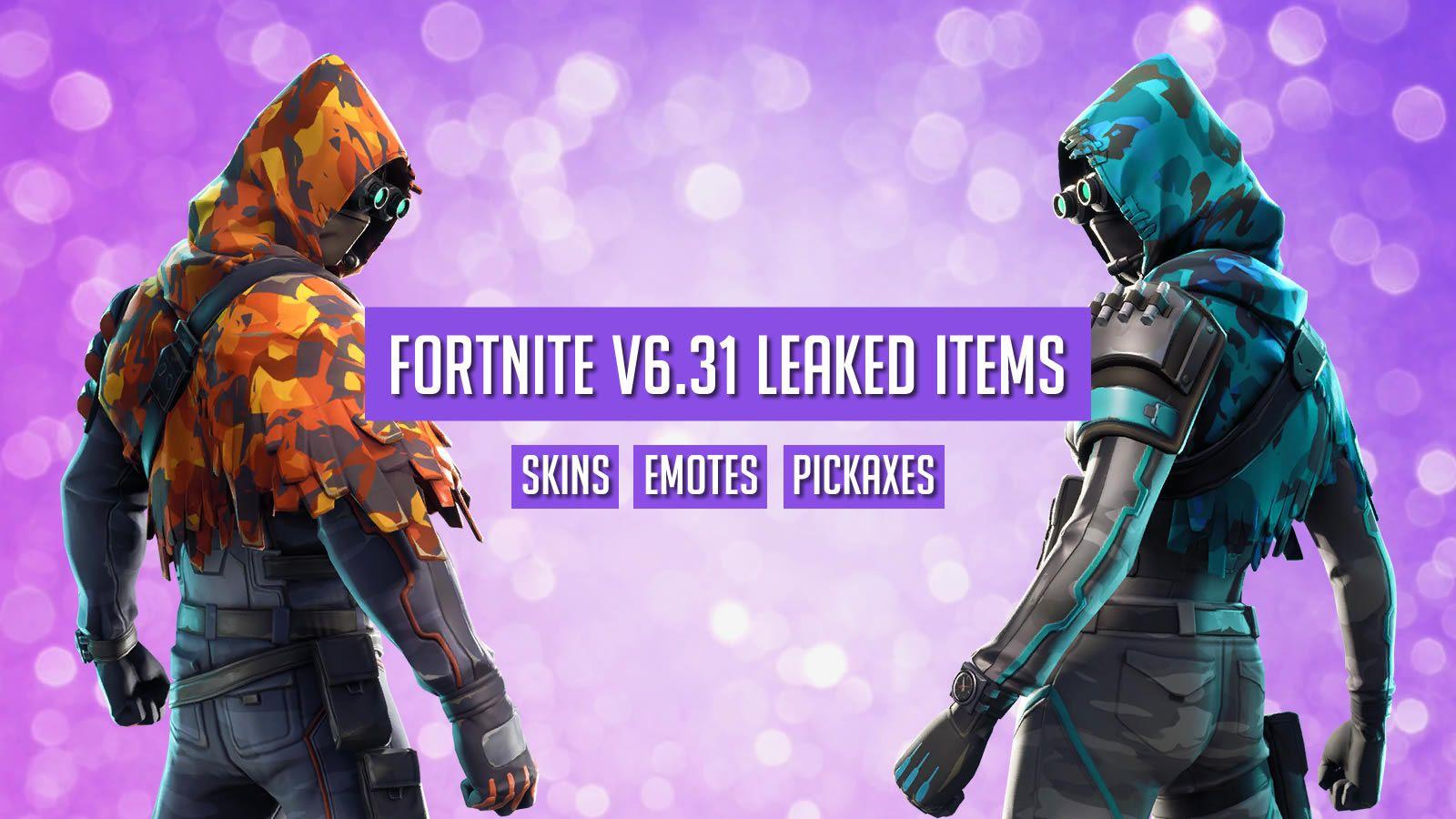 Fortnite v6.31 Items Leaked