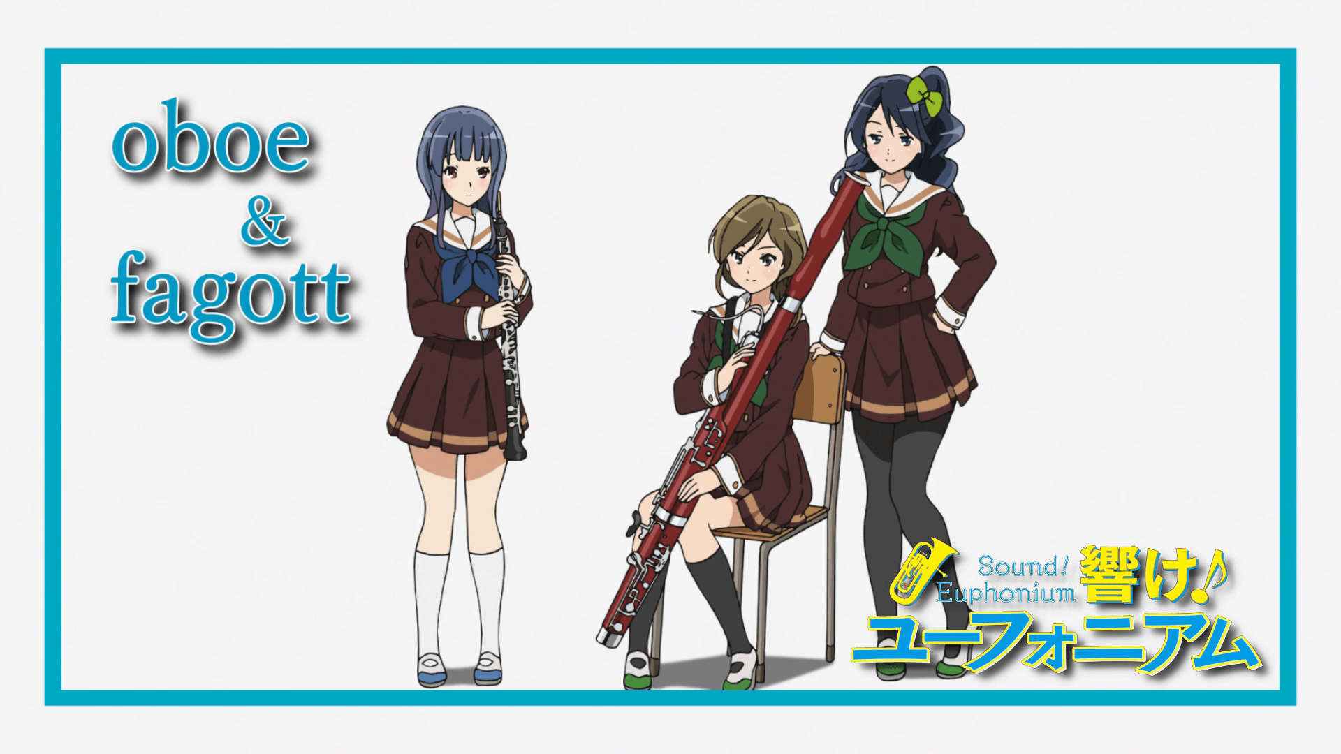 Backgrounds Characters of Hibike! Euphonium : anime