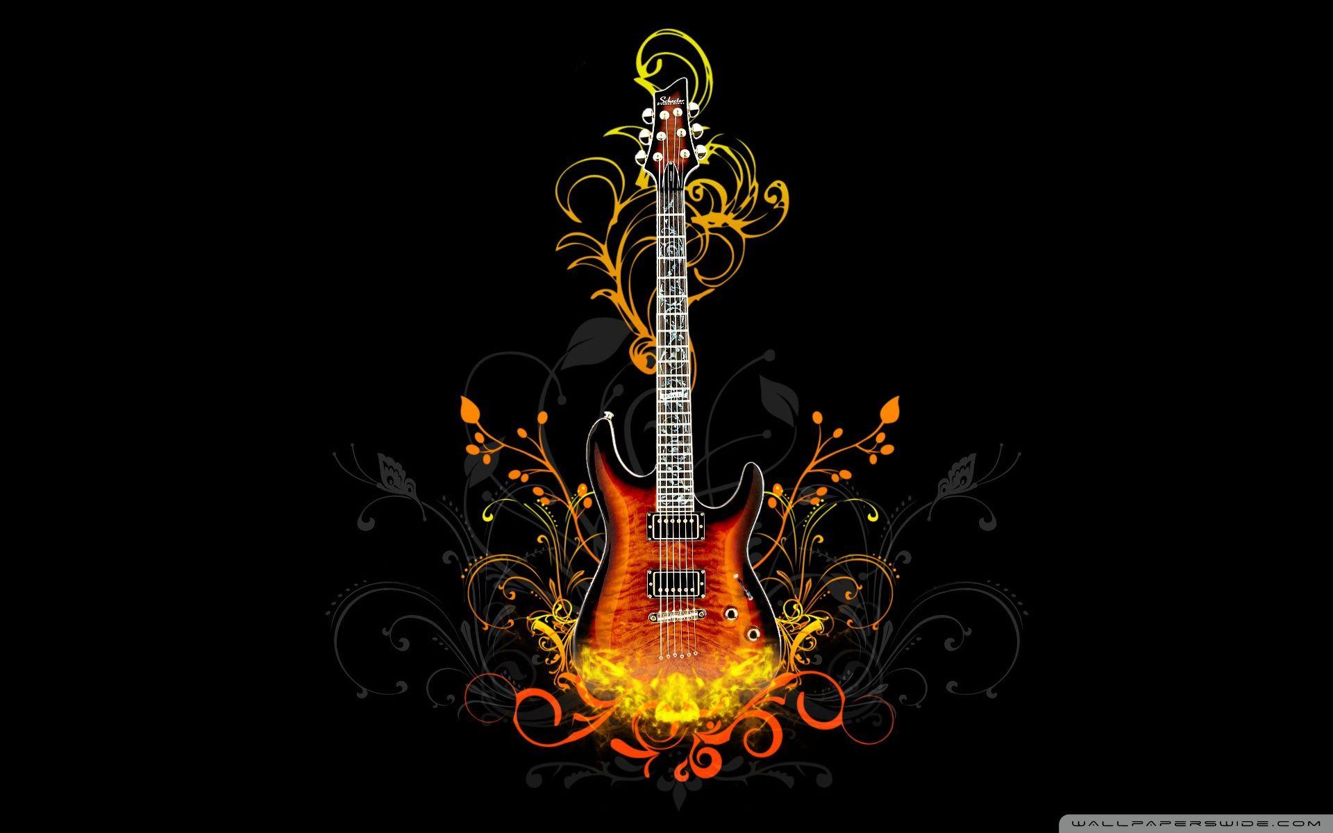 Creative Electric Guitar ❤ 4K HD Desktop Wallpapers for 4K Ultra HD