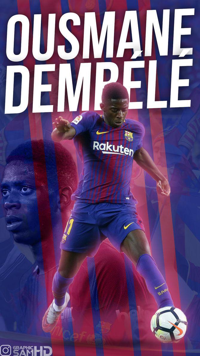 Ousmane Dembele Phone Wallpapers 2017/2018 by GraphicSamHD