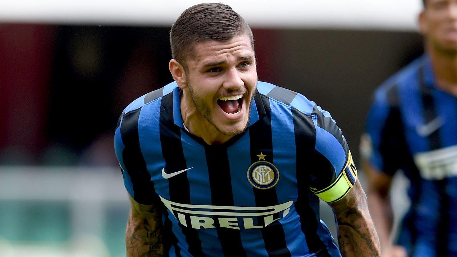 Inter Milan Icardi Home Soccer Club Jersey