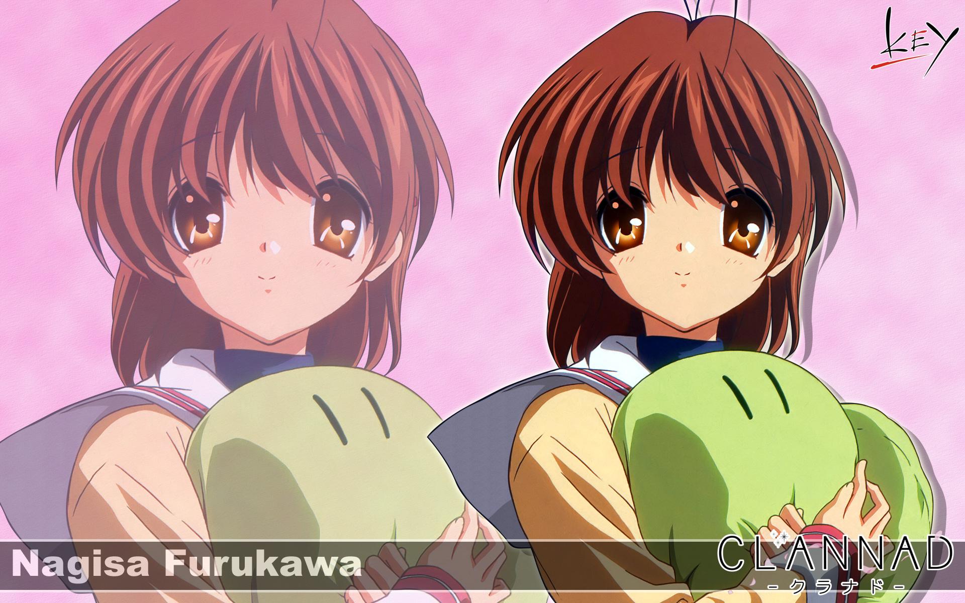 Download wallpapers from anime Clannad with tags: Nagisa Furukawa