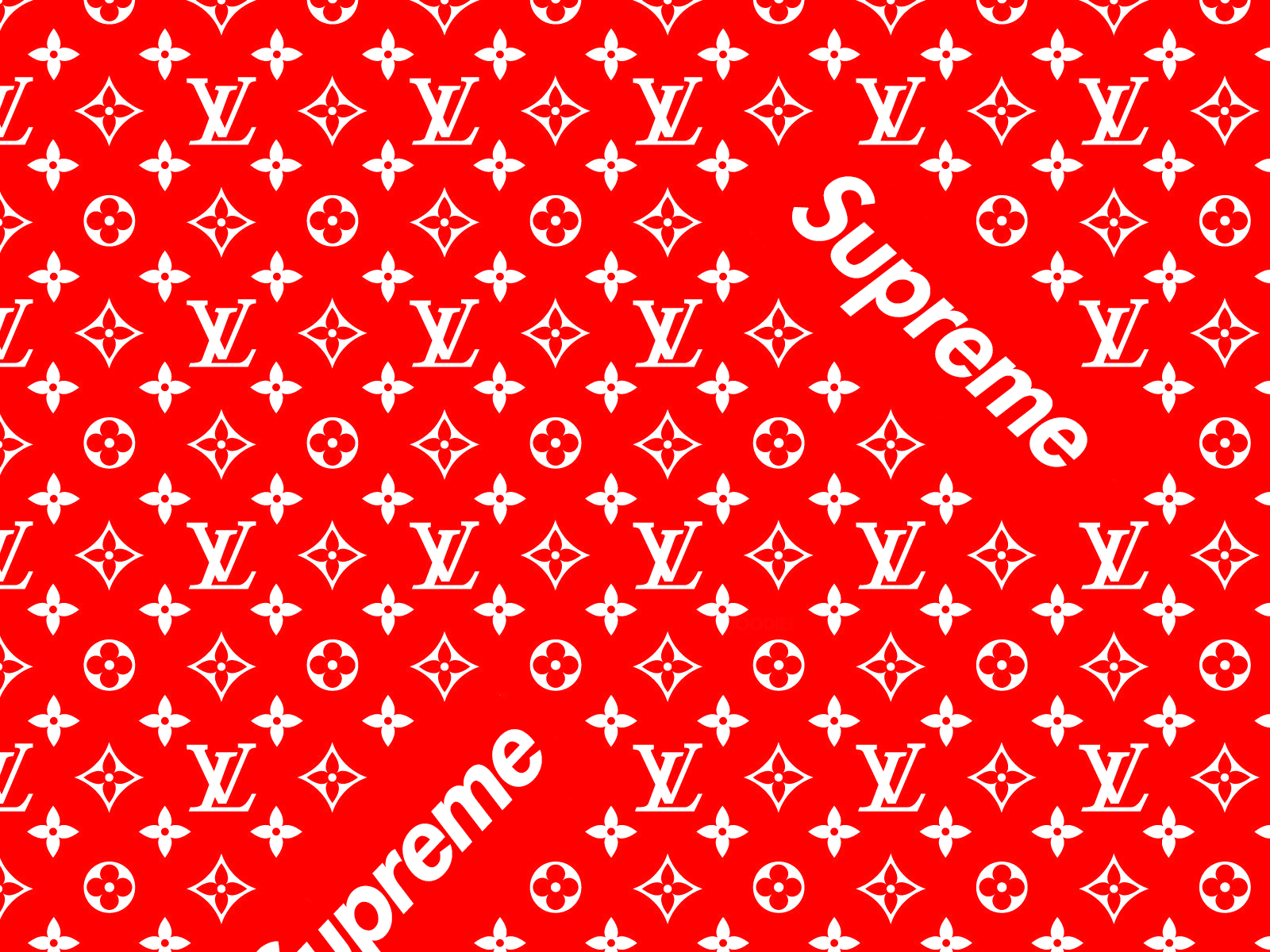 Supreme x Louis Vuitton Wallpapers