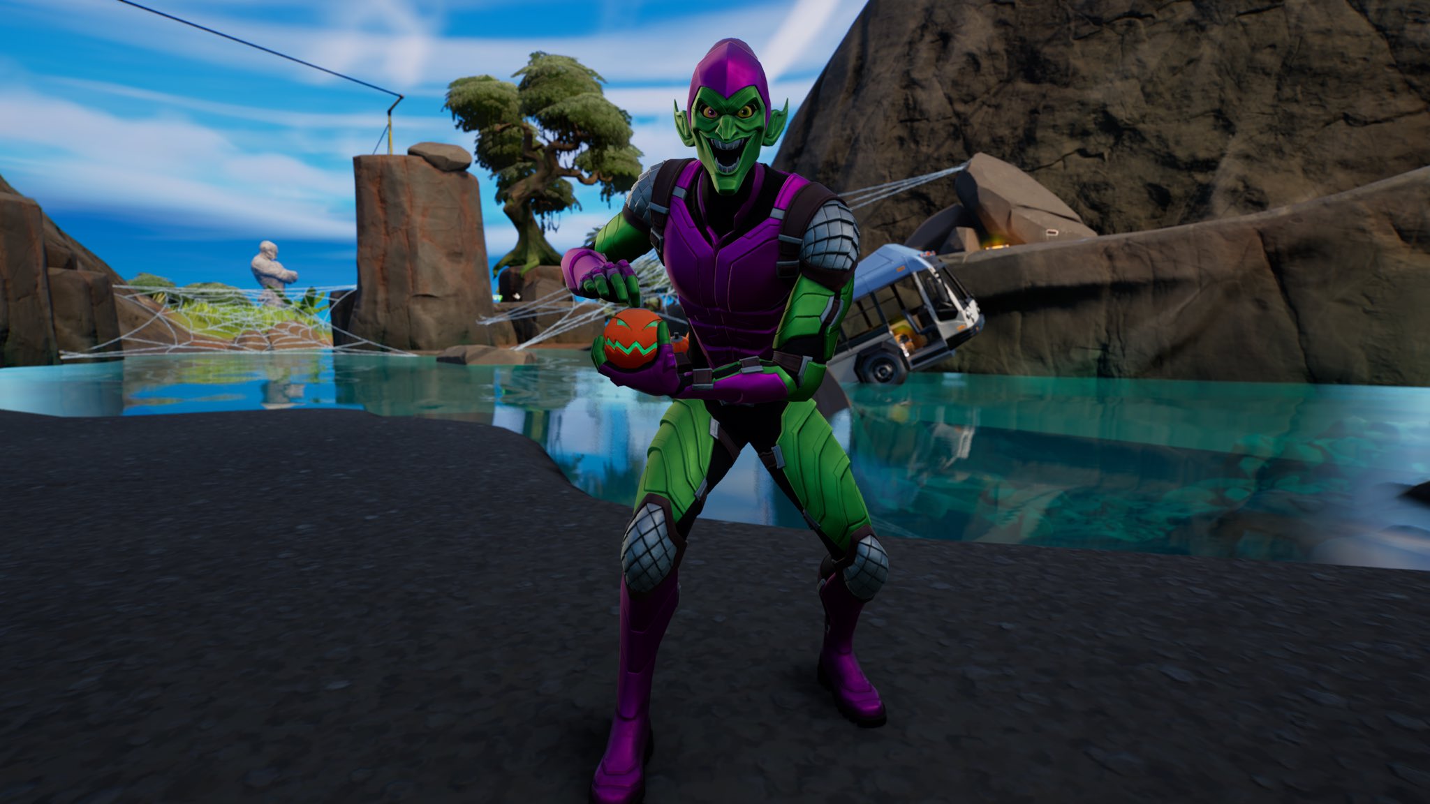 Green Goblin Fortnite wallpapers