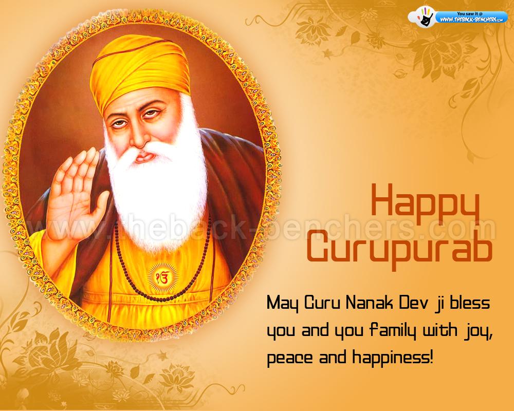 Happy Guru Nanak Dev ji Gurpurab Wallpapers Wishes Guru Nanak