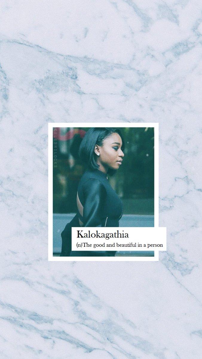 wallpapers on Twitter: normani kordei + words lockscreen wallpapers