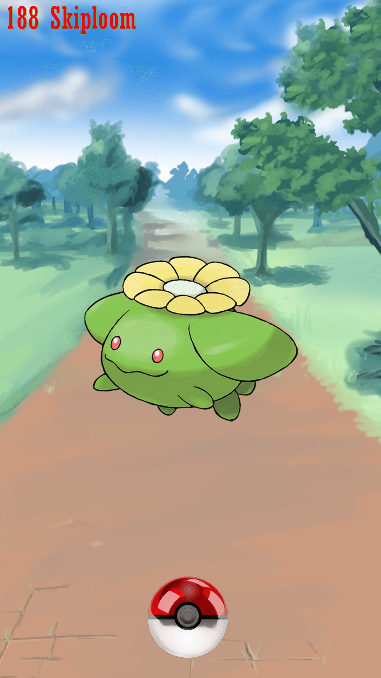 188 Street Pokeball Skiploom