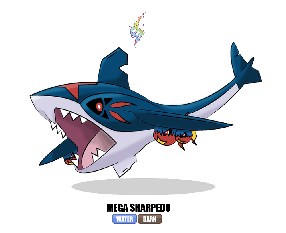 319 Mega Sharpedo by Otchono