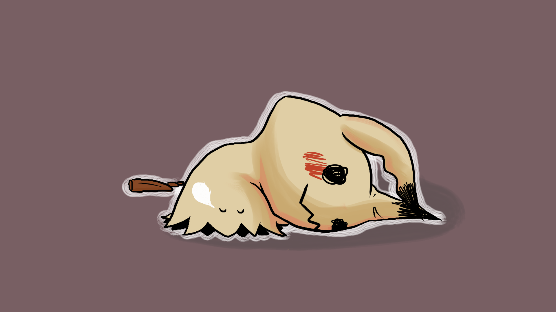 Mimikyu is tired by gamebrojimmy on Newgrounds