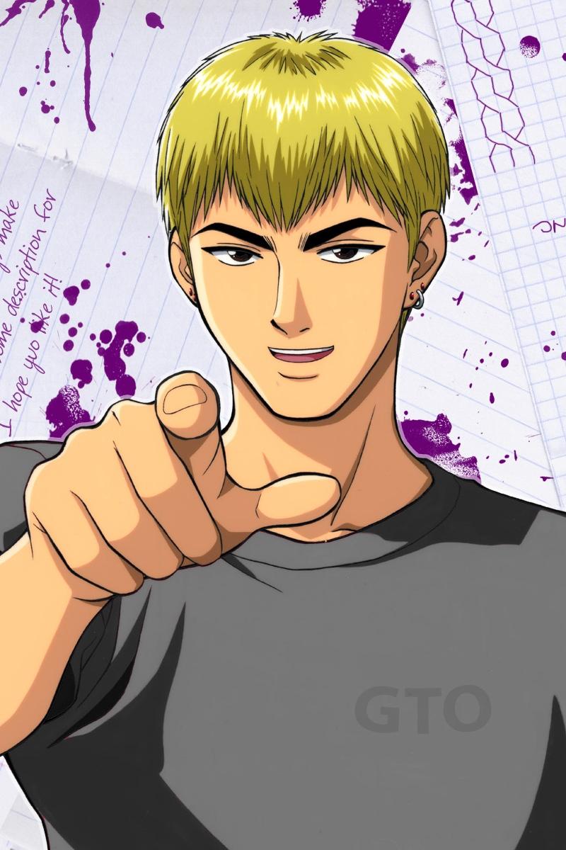 Download wallpapers great teacher onizuka, eikichi onizuka