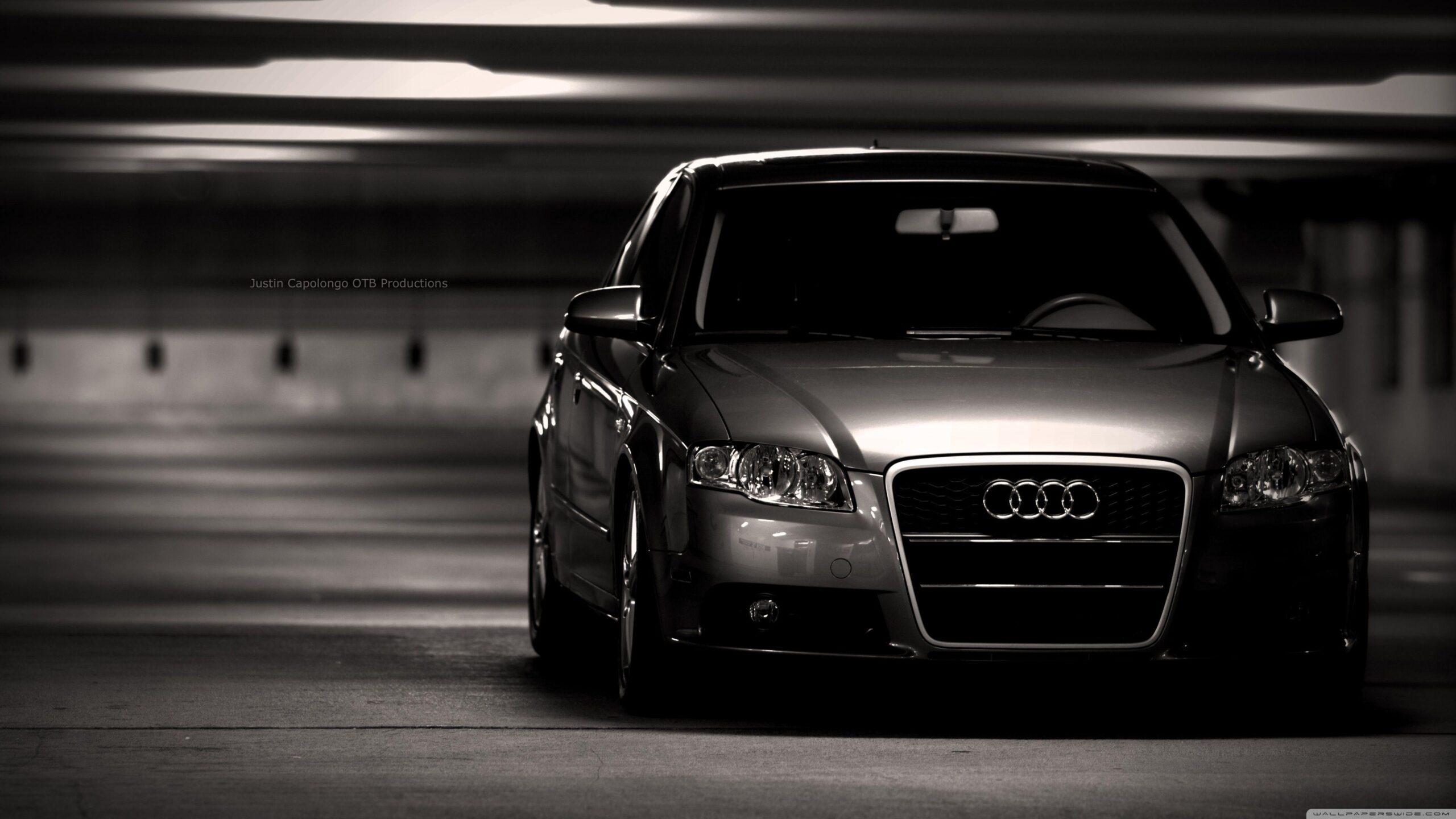 AUDI A4 Black ❤ 4K HD Desktop Wallpapers for 4K Ultra HD TV • Wide