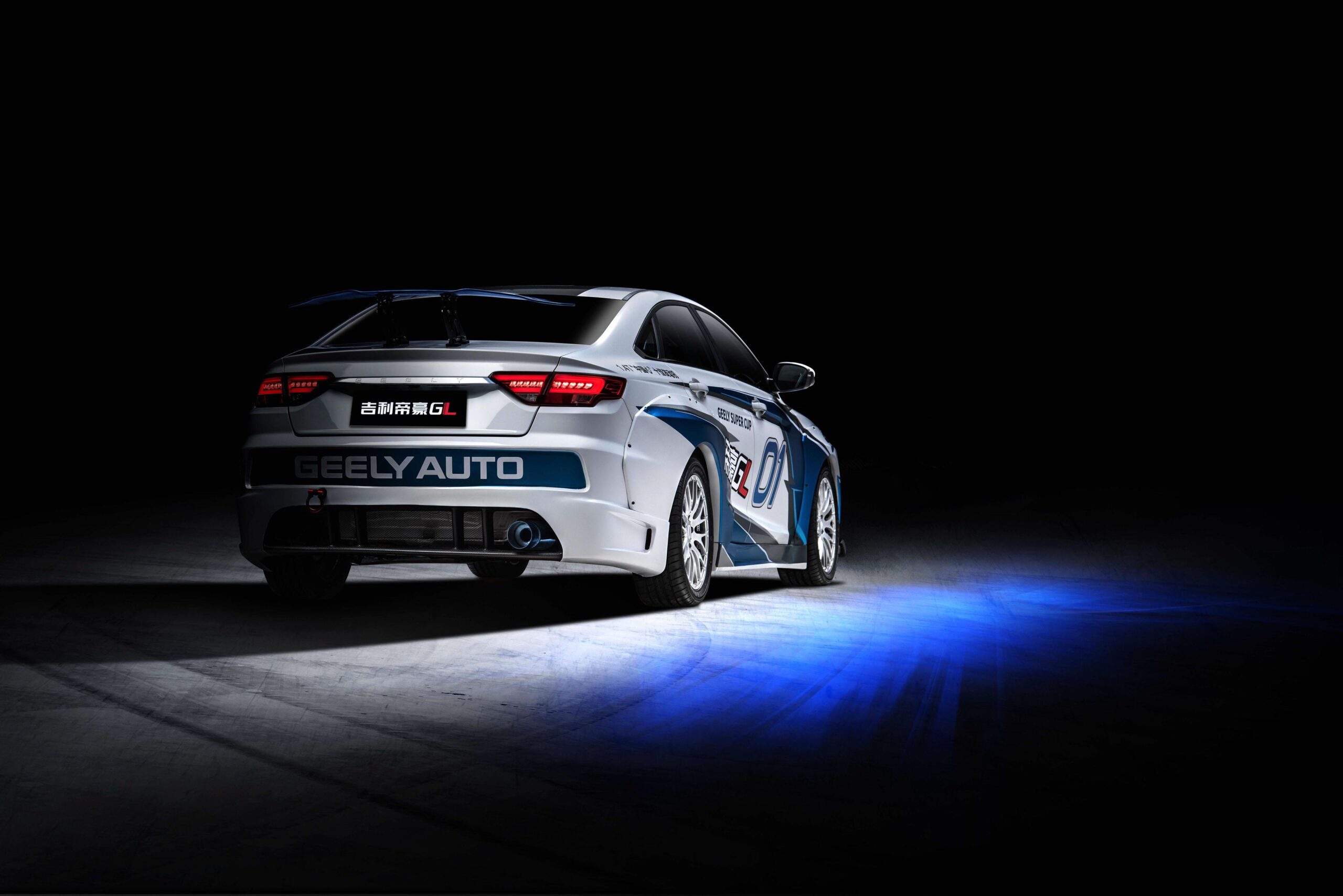 Geely Emgrand GL Race Car 2018 Rear View, HD Cars, 4k Wallpapers