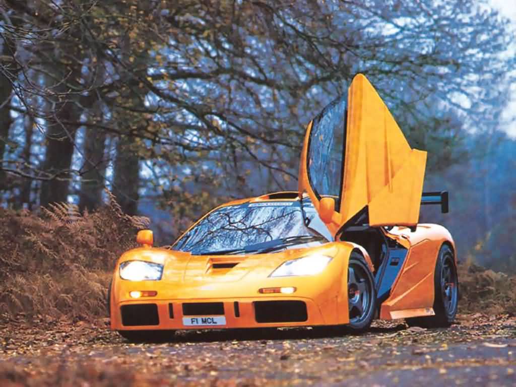 Orange McLaren F1 wallpapers