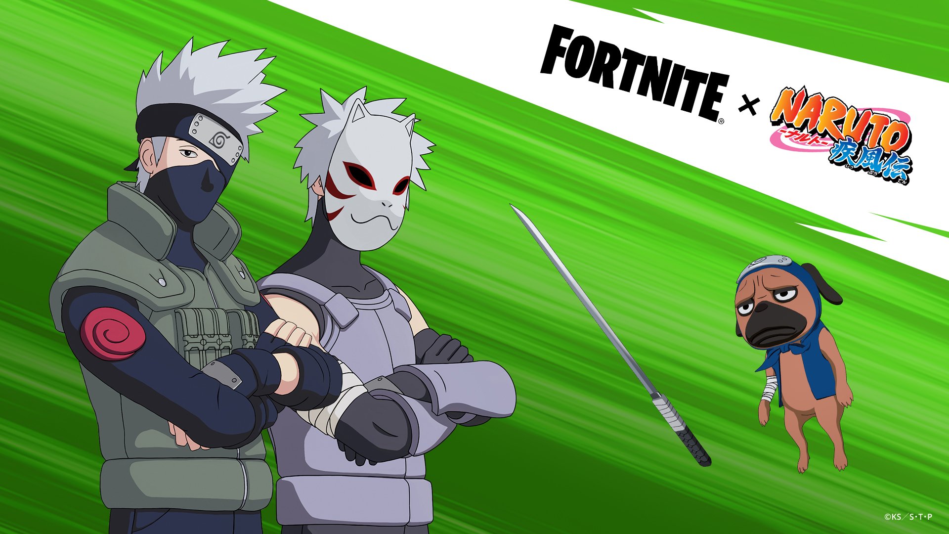 Kakashi Hatake Fortnite wallpapers