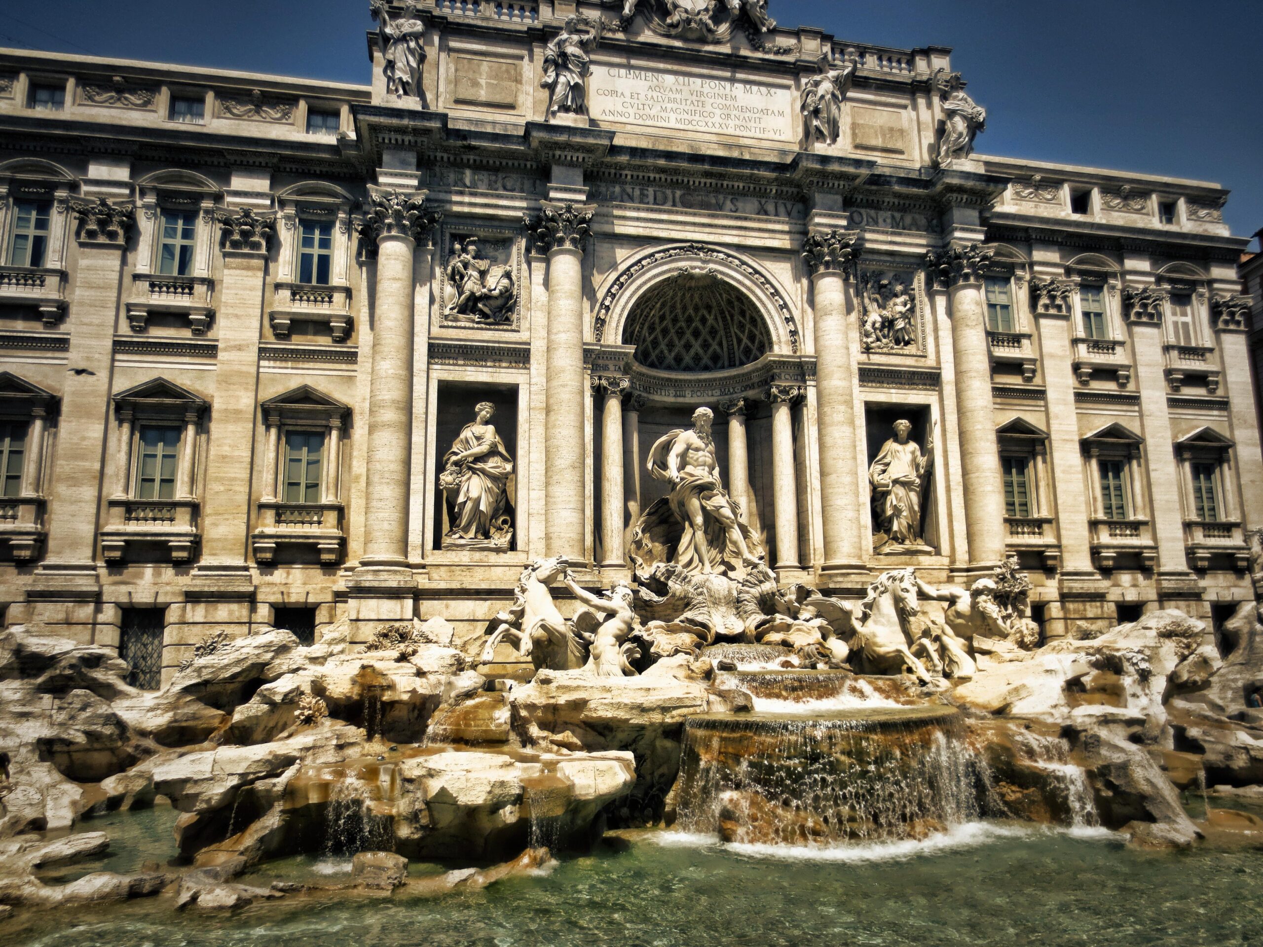 trevi fountain free image