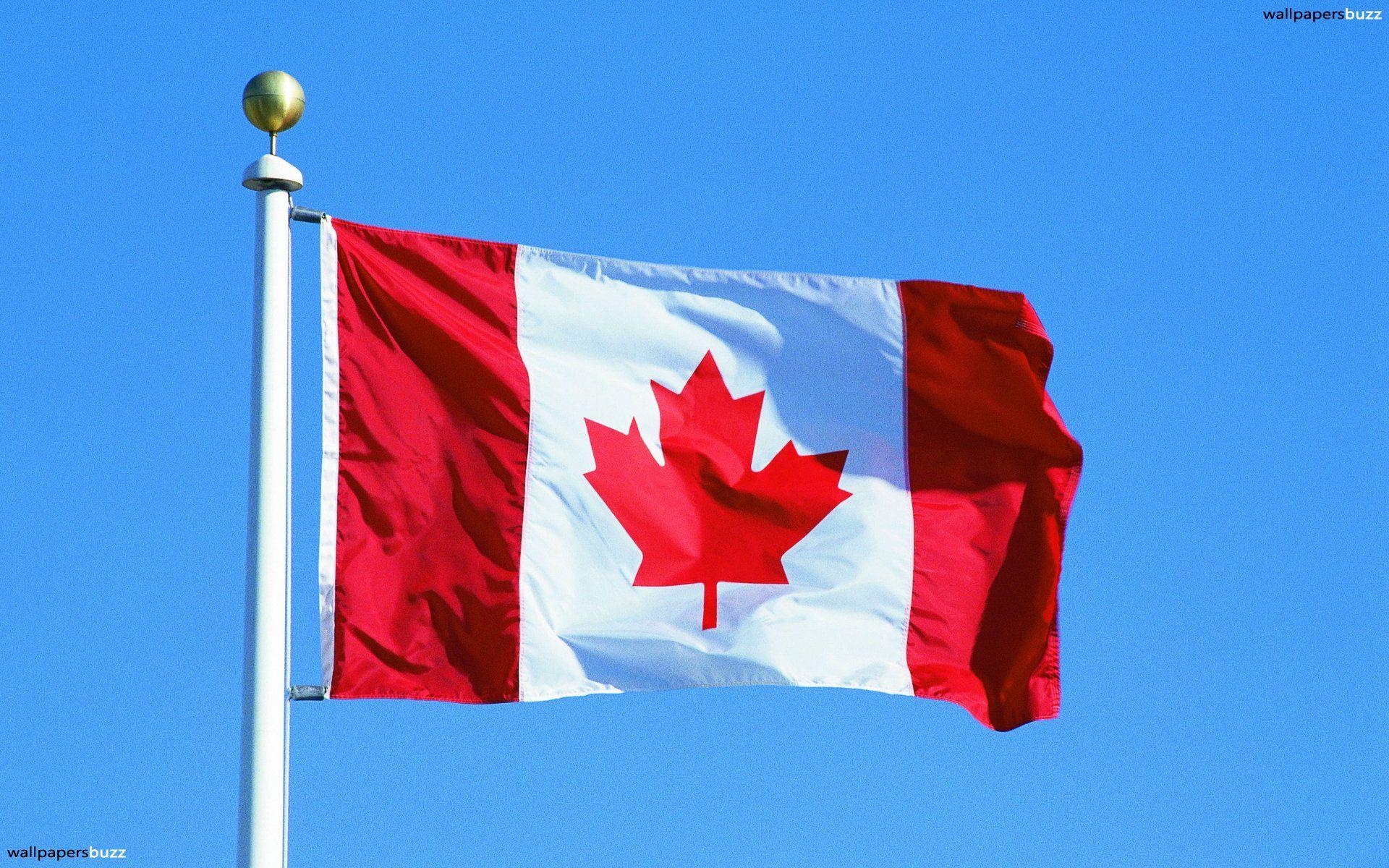 The traditional flag of Canada HD Wallpapers