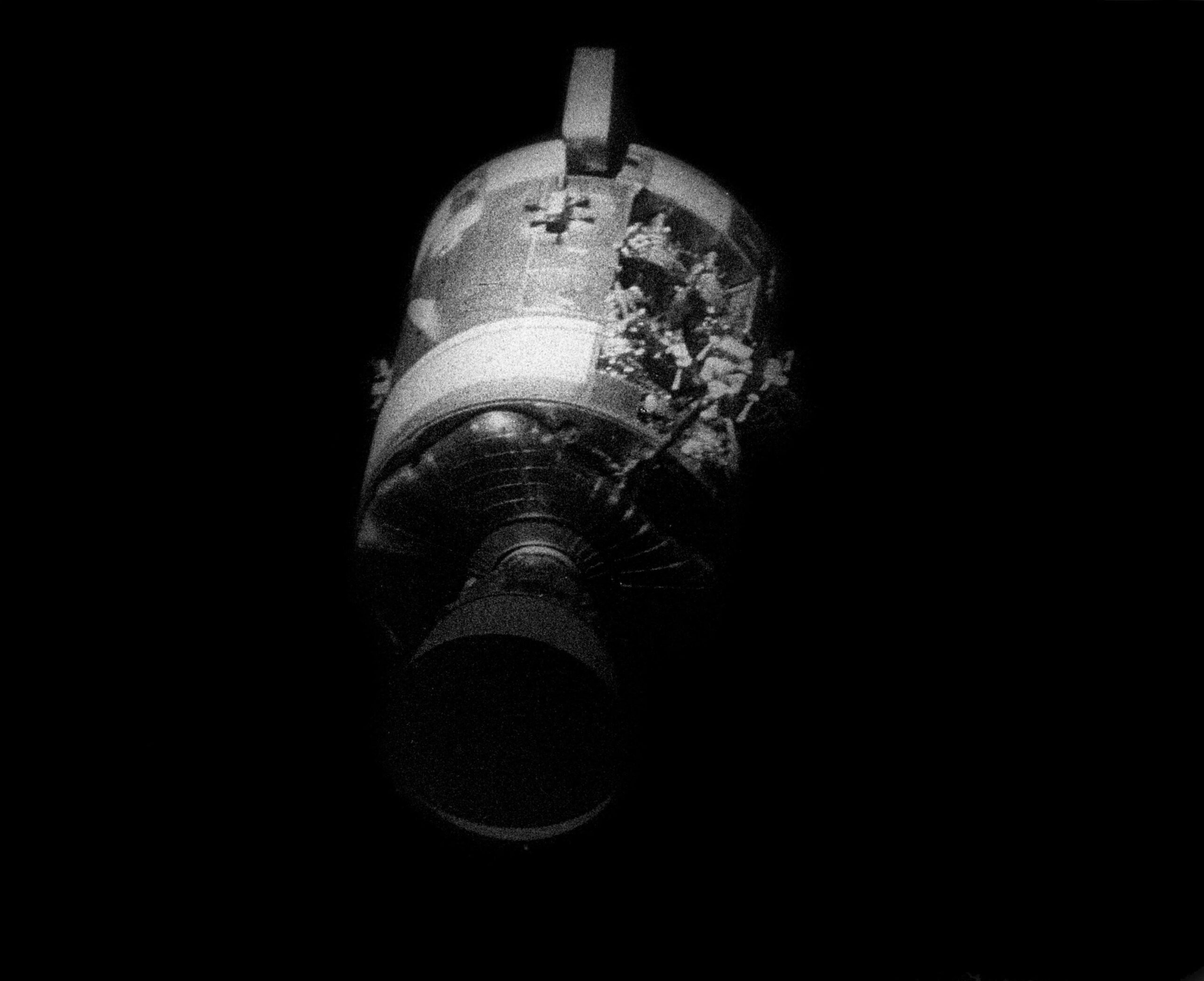 Apollo 13 damage outer space spaceships vehicles wallpapers